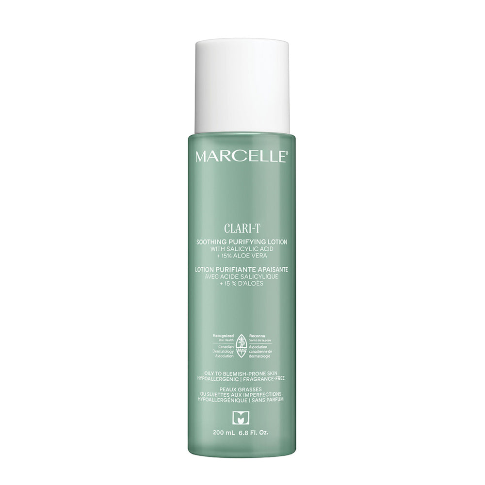 Clari-T Lotion purifiante apaisante avec acide salicylique + 15 % d'aloès