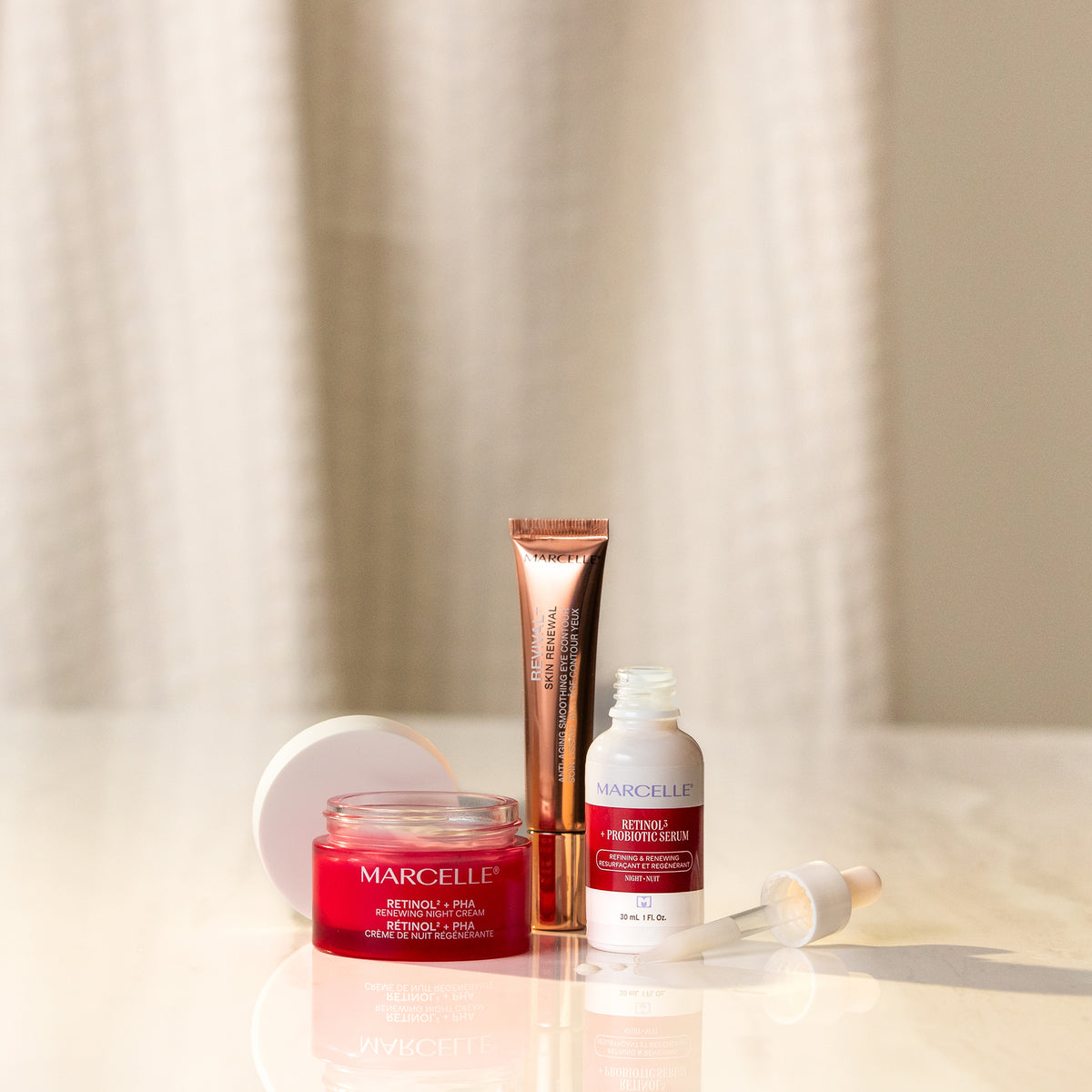 Sérum de nuit retinol³ + probiotique 30 ML
