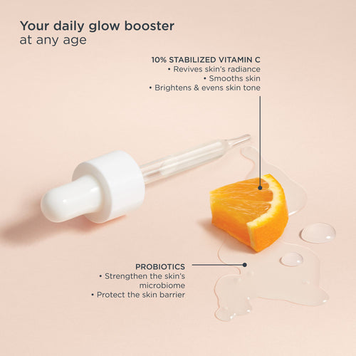 Sérum 10% vitamine C + probiotiques - 30mL